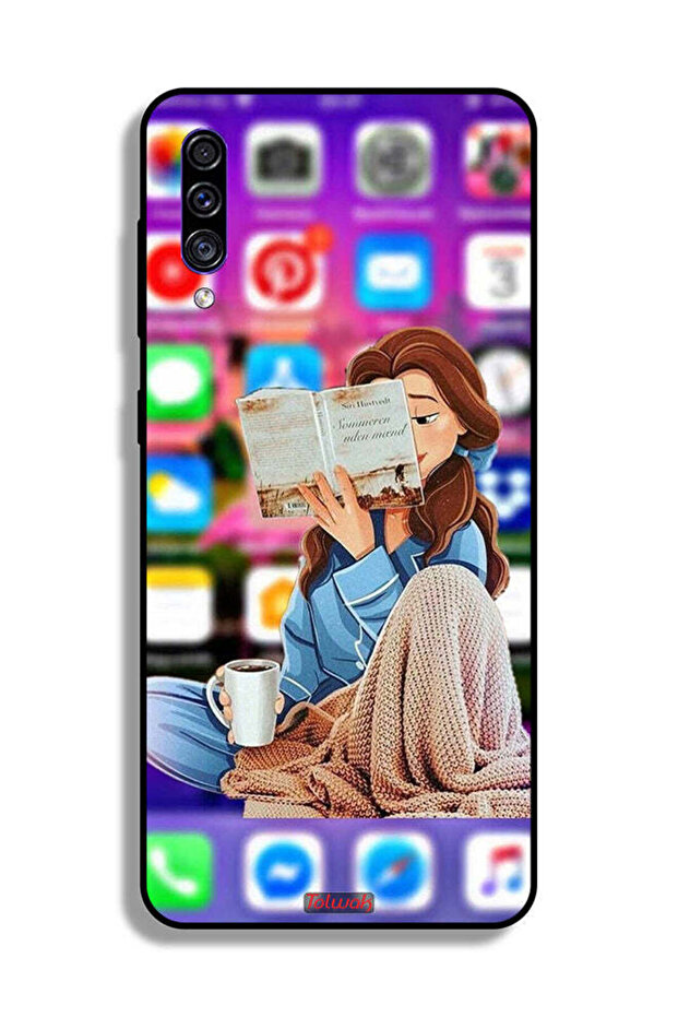 غطاء حماية لهاتف Samsung Galaxy A30s - قراءة