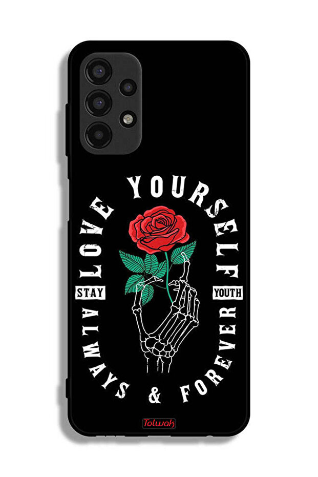Samsung Galaxy A13 4G Protective Case Cover Love Yourself Always