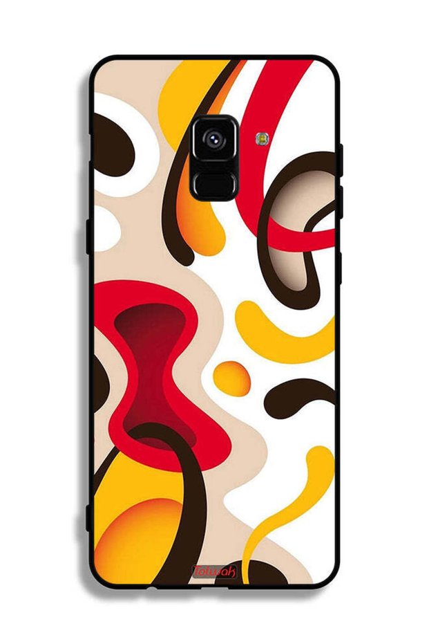 غطاء حماية بنمط نمط لهاتف Samsung Galaxy A8 Plus (2018)