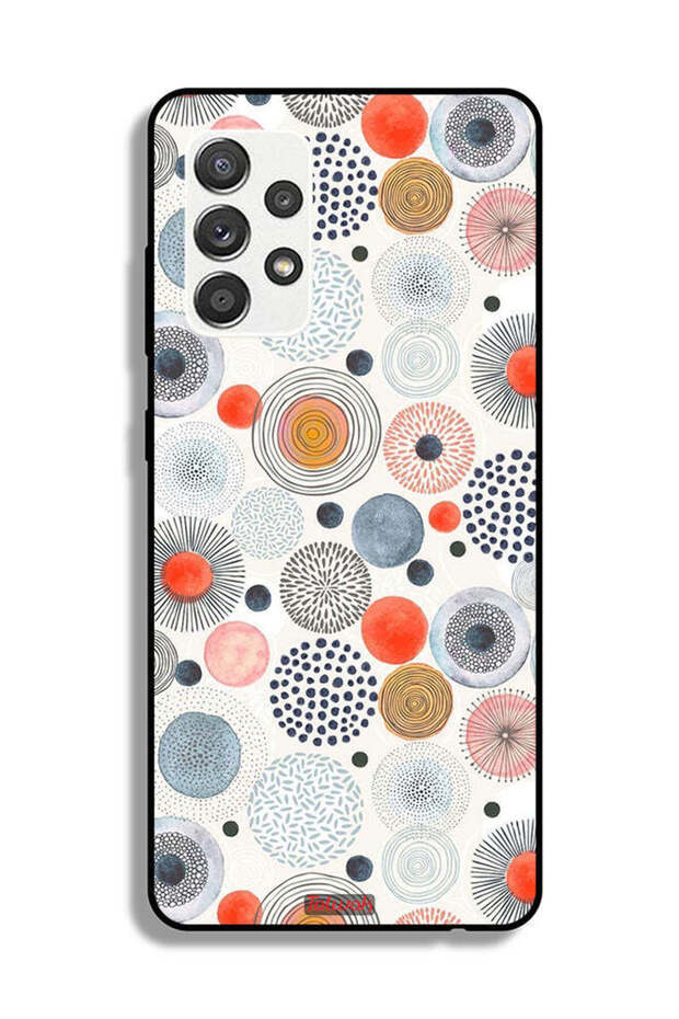 Samsung Galaxy M32 5G Protective Case Cover Cotton Flowers Pattern
