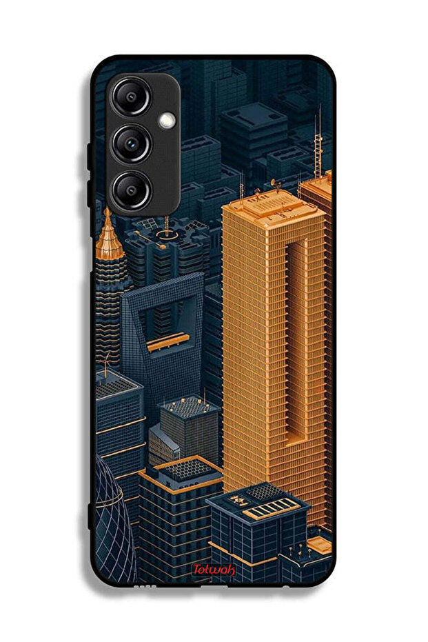 Samsung Galaxy A24 4G Protective Case Cover Buildings Art