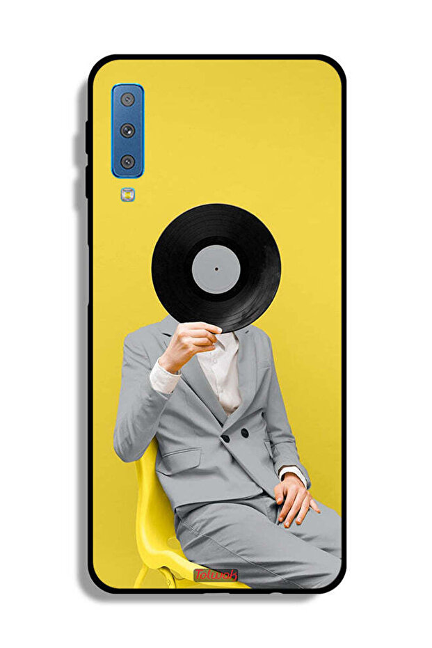 غطاء حماية لهاتف Samsung Galaxy A7 (2018) بتصميم فن تجريدي من Dj
