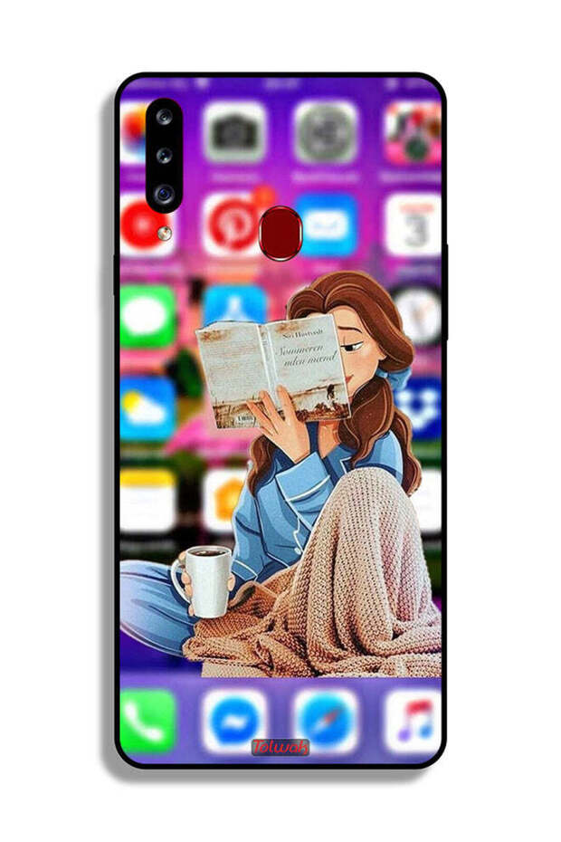 غطاء حماية لهاتف Samsung Galaxy A20s - قراءة