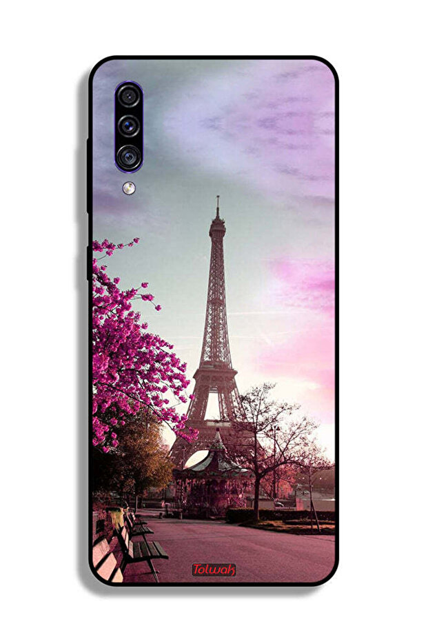 Samsung Galaxy A50 Protective Case Cover Eiffel Tower