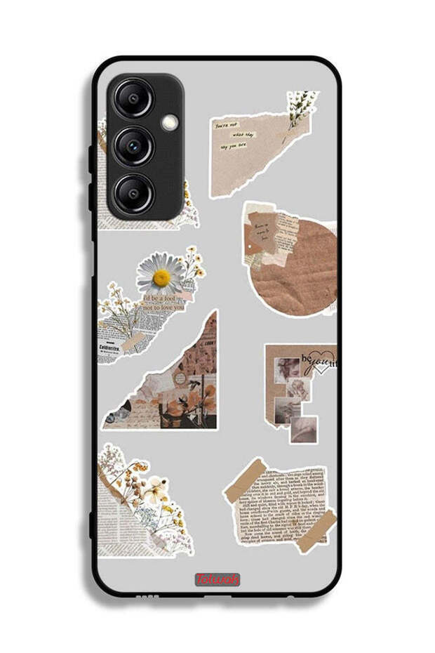 Samsung Galaxy A24 4G Protective Case Cover Pieces Of Paper Stickers