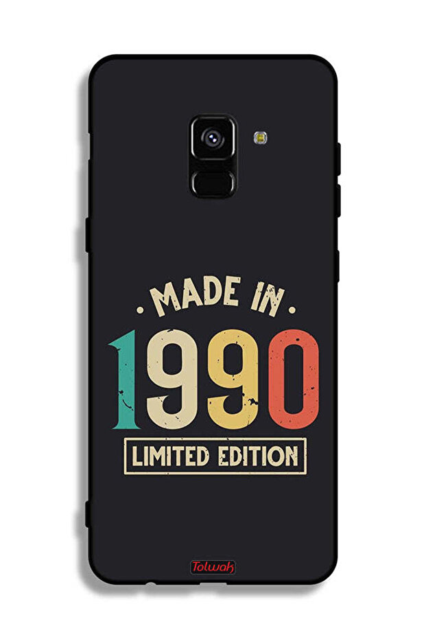 غطاء حماية لهاتف Samsung Galaxy A8 Plus (2018) - إصدار محدود، صنع في عام 1990