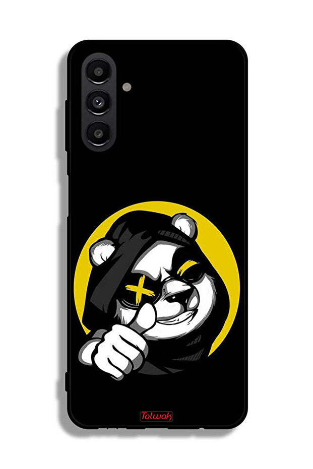 غطاء حماية لهاتف Samsung Galaxy A04s بتصميم قطة مارشميلو لطيفة