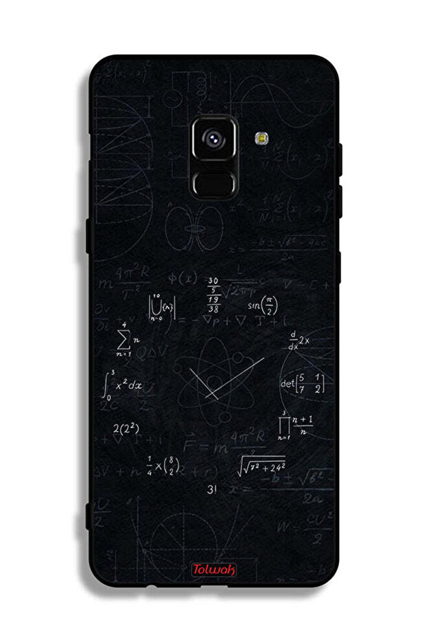 غطاء حماية لهاتف Samsung Galaxy A8 Plus (2018) بتصميم ساعة رياضية