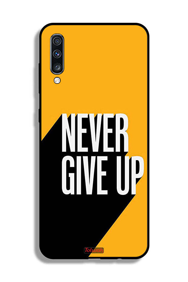 غطاء حماية لهاتف Samsung Galaxy A70 لا تستسلم أبدًا