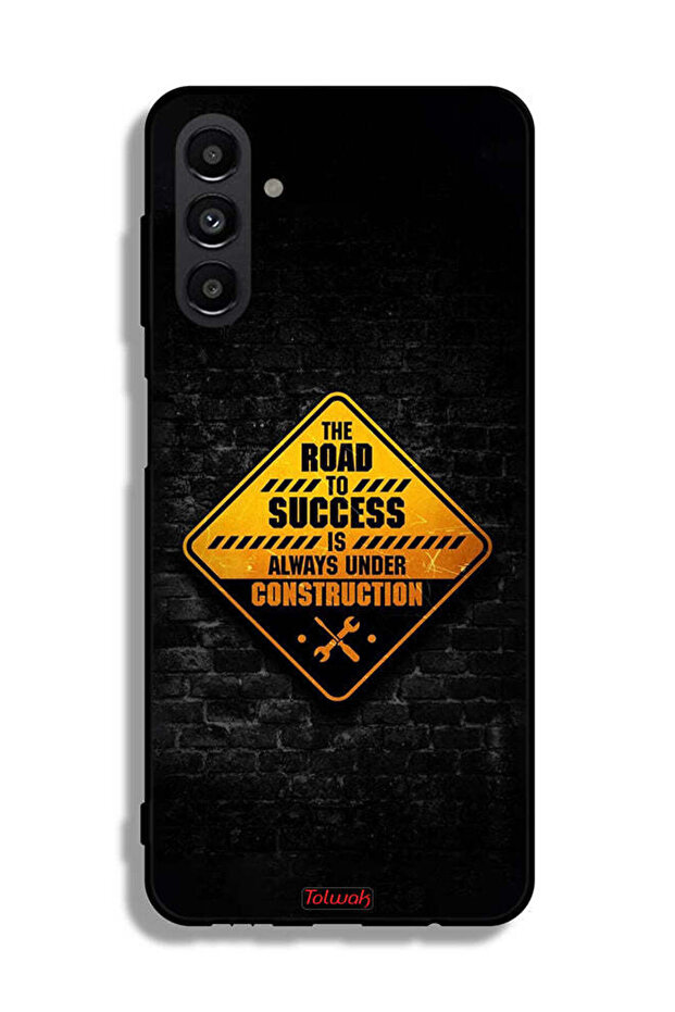 غطاء حماية لهاتف Samsung Galaxy A04s الطريق إلى النجاح دائمًا قيد الإنشاء