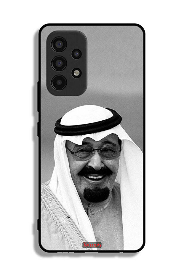 Samsung Galaxy A53 5G Protective Case Cover King Abdullah Smiling Photo
