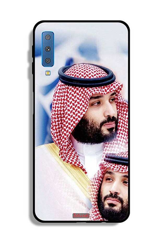 غطاء حماية لهاتف سامسونج جالكسي A7 (2018) محمد بن سلمان