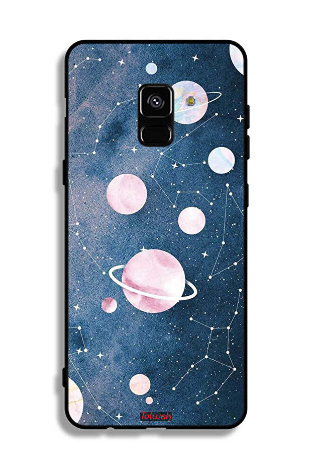 Samsung Galaxy A8 Plus (2018) Protective Case Cover Space Art