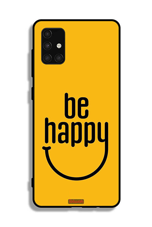 Samsung Galaxy A71 4G Protective Case Cover Be Happy