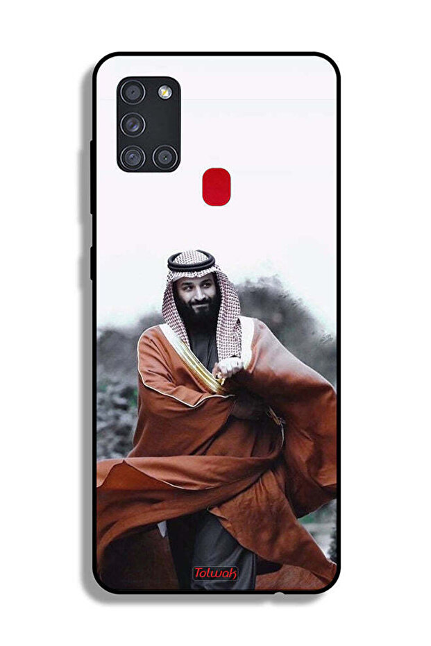 غطاء حماية لهاتف سامسونج جالكسي A21s محمد بن سلمان بن عبد العزيز
