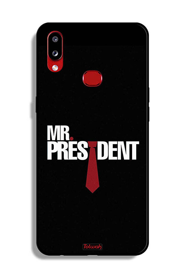 غطاء حماية لهاتف Samsung Galaxy A10s Mr President