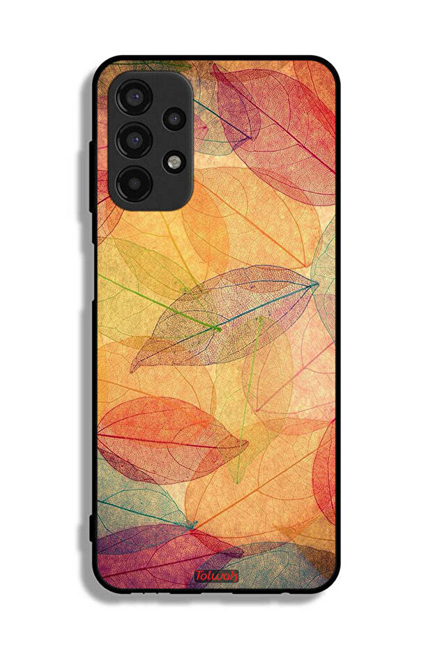 Samsung Galaxy A13 4G Protective Case Cover Leaves Abstract Digital Art