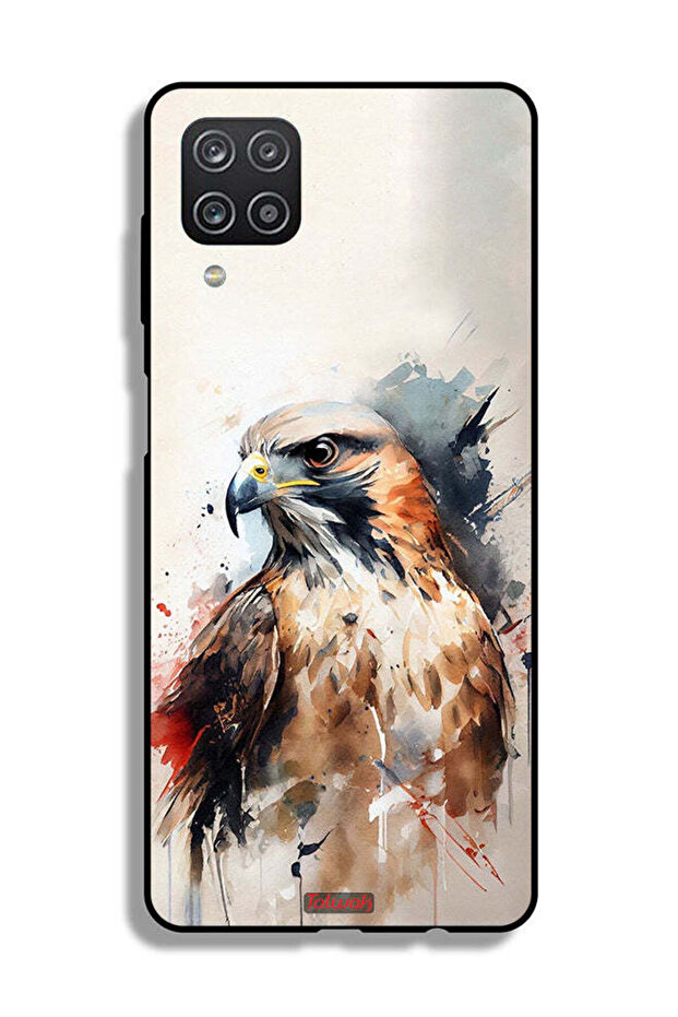 Samsung Galaxy M12 Protective Case Cover Eagle Abstract Art