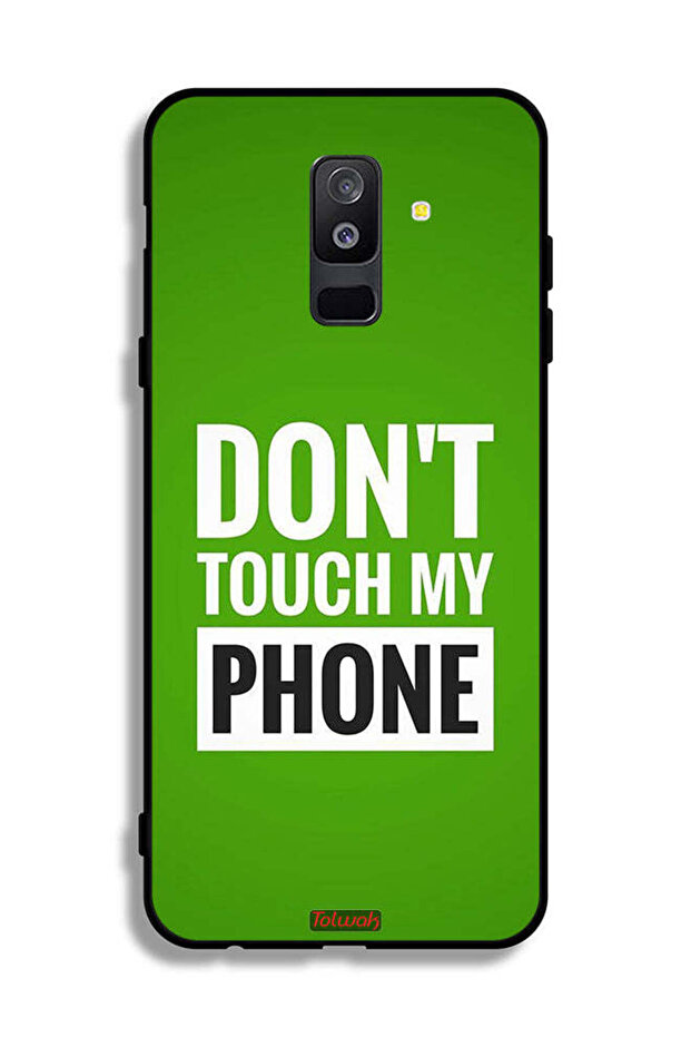 Samsung Galaxy A6 Plus (2018) Protective Case Cover Do Not Touch My Phone