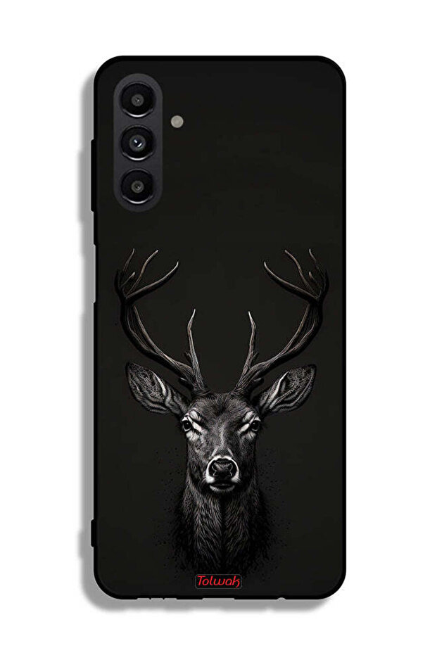 غطاء حماية لهاتف Samsung Galaxy A13 5G بتصميم غزال فني رقمي