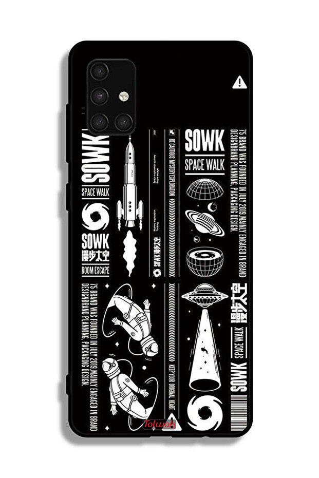 Samsung Galaxy A71 4G Protective Case Cover Sowk Space Walk Sticker