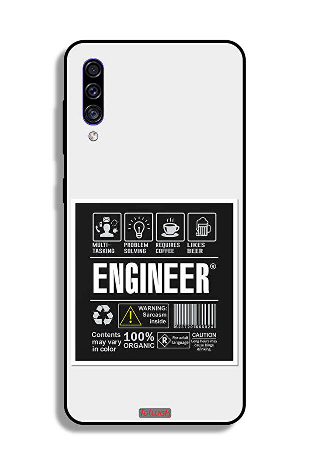 Samsung Galaxy A30s Protective Case Cover Engineer Sticker