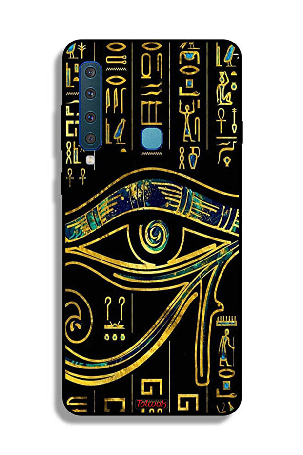 غطاء حماية لهاتف Samsung Galaxy A9 (2018) مع رسمة عين