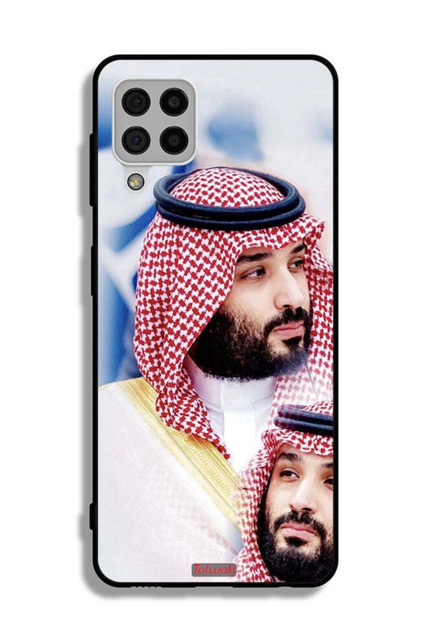 غطاء حماية لهاتف سامسونج جالكسي A22 4G محمد بن سلمان