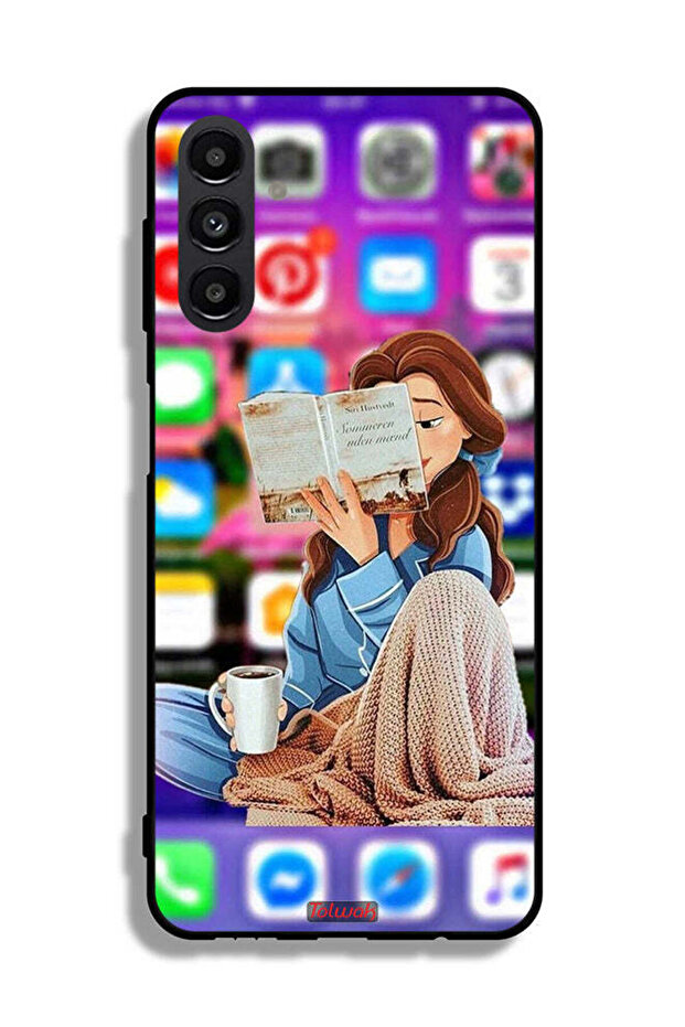 غطاء حماية لهاتف Samsung Galaxy A04s - قراءة