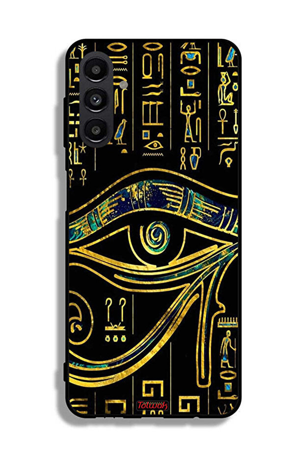 غطاء حماية لهاتف Samsung Galaxy A04s مع رسمة عين