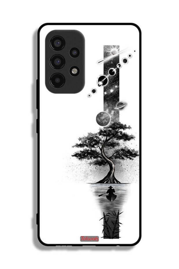 غطاء حماية لهاتف Samsung Galaxy A53 5G بتصميم فن الفضاء الأرضي