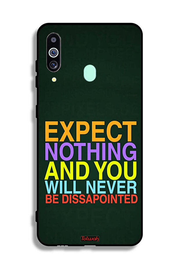 غطاء حماية لهاتف Samsung Galaxy M40 لا تتوقع شيئًا ولن تشعر بخيبة الأمل أبدًا