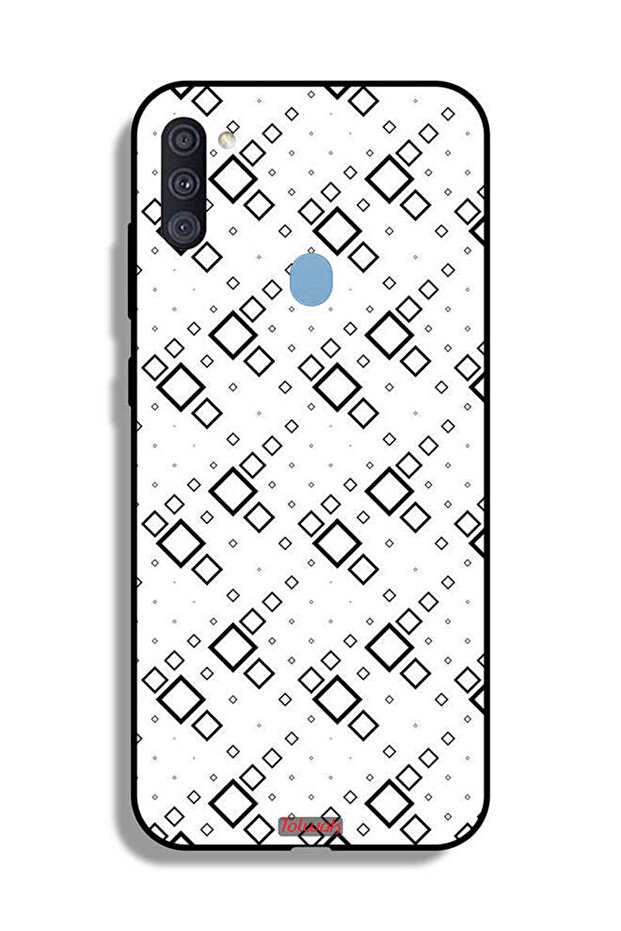 Samsung Galaxy A11 Protective Case Cover Square Abstract Digital Art