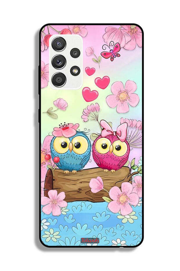 Samsung Galaxy M32 5G Protective Case Cover Cute Owls Art