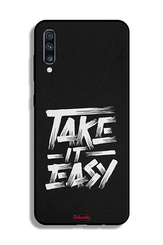 غطاء حماية لهاتف Samsung Galaxy A70 - Take It Easy