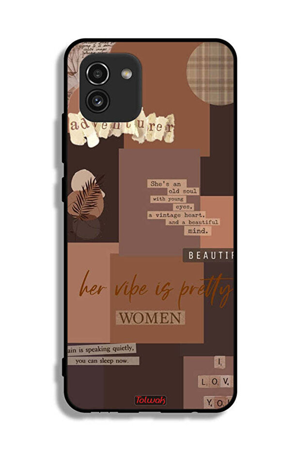Samsung Galaxy A03 Protective Case Cover Adventurer Women