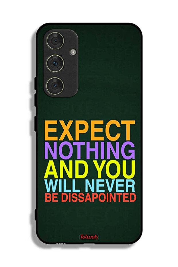 Samsung Galaxy A54 5G Protective Case Cover Expect Nothing And You Will Never Be Disappointed