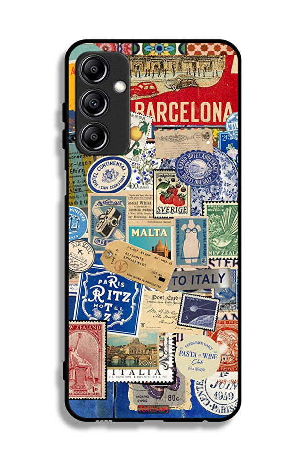 Samsung Galaxy A24 4G Protective Case Cover Stickers Of Different Cities