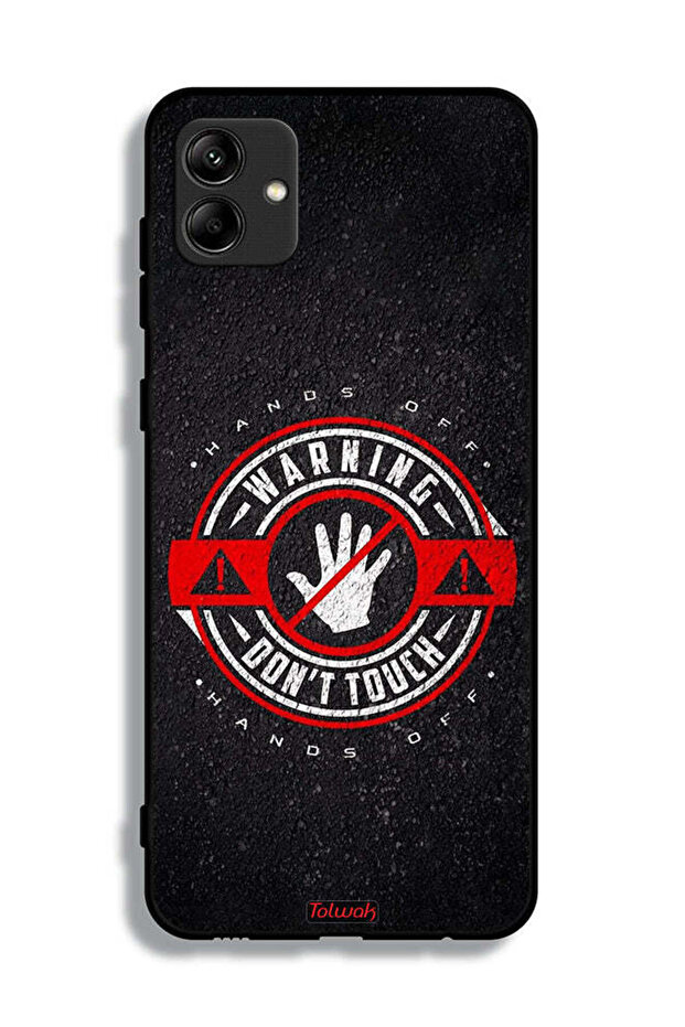Samsung Galaxy A04 Protective Case Cover Warning Do Not Touch