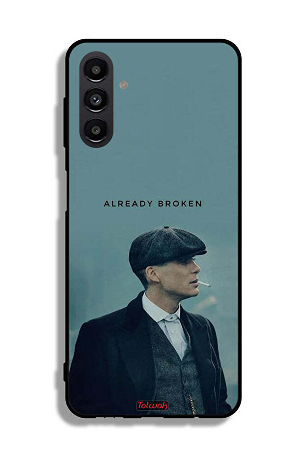 غطاء حماية لهاتف Samsung Galaxy A04s مكسور بالفعل