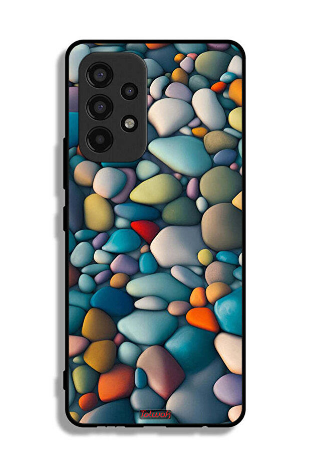 Samsung Galaxy A53 5G Protective Case Cover Stones Abstract Pattern