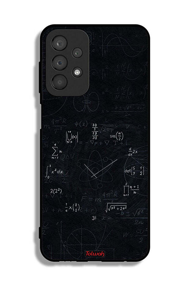 غطاء واقي لغطاء الحماية Samsung Galaxy A23 ساعة الرياضيات