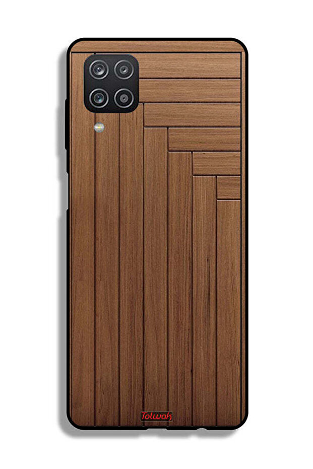 Samsung Galaxy A12 Protective Case Cover Door Pattern