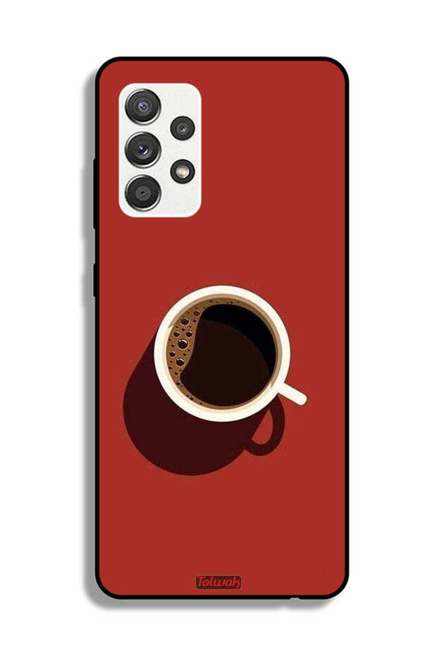Samsung Galaxy M32 5G Protective Case Cover Coffee Cup Art