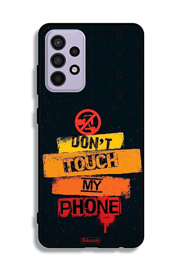 Samsung Galaxy A52 Protective Case Cover Do Not Touch My Phone
