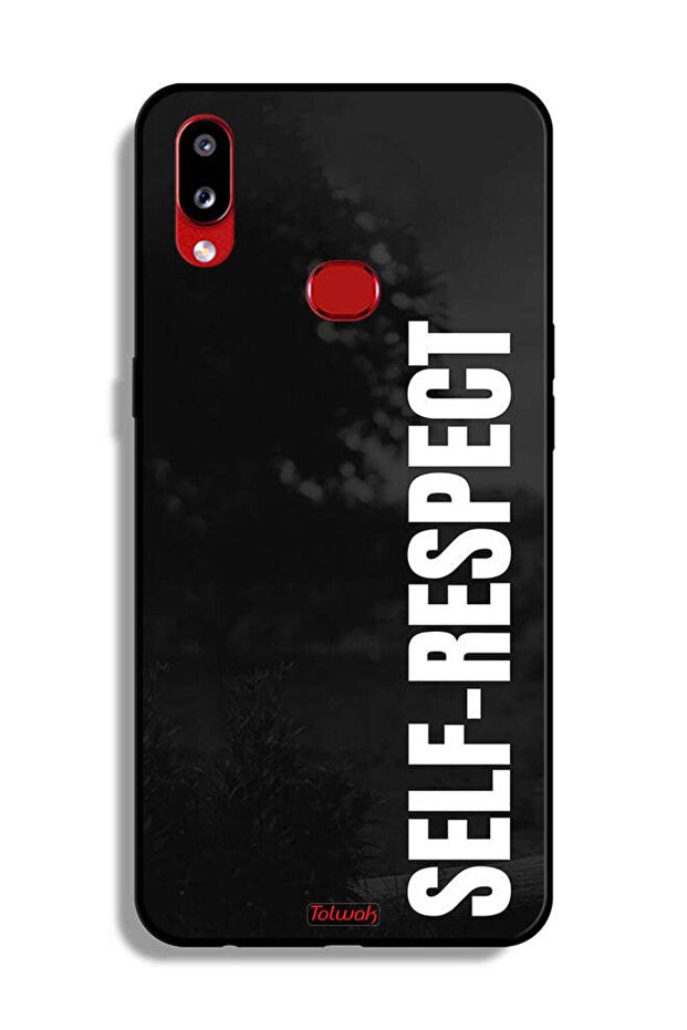 غطاء حماية لهاتف Samsung Galaxy A10s بتصميم احترام الذات