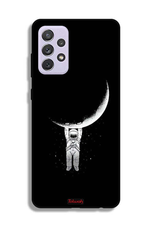 Samsung Galaxy A72 5G Protective Case Cover Hanging From Moon