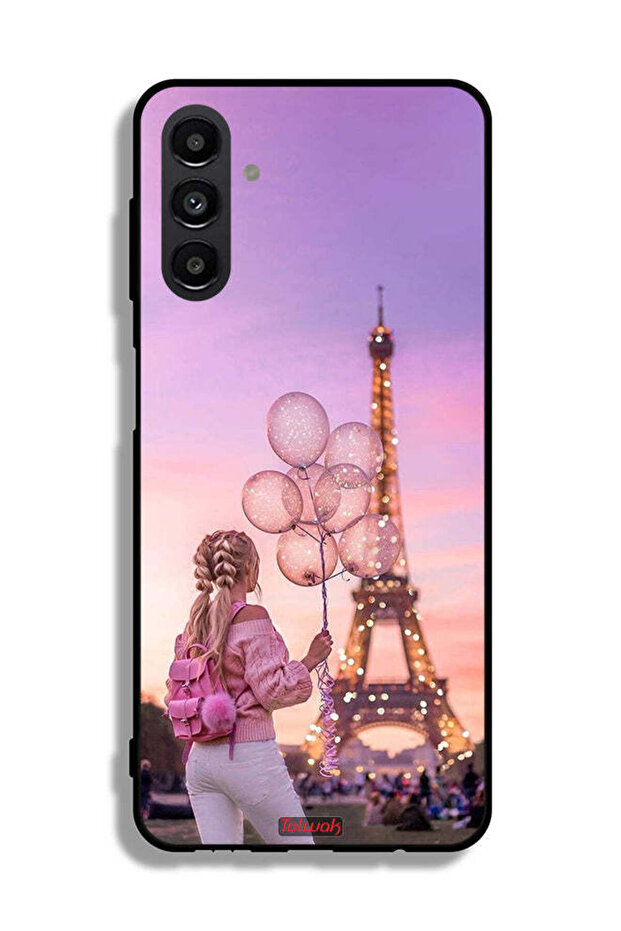 Samsung Galaxy A13 5G Protective Case Cover Girl Holding Balloons