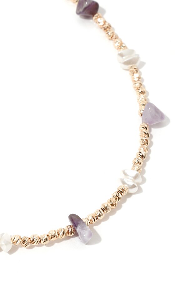 Renkli Taşlı Kolye - 2