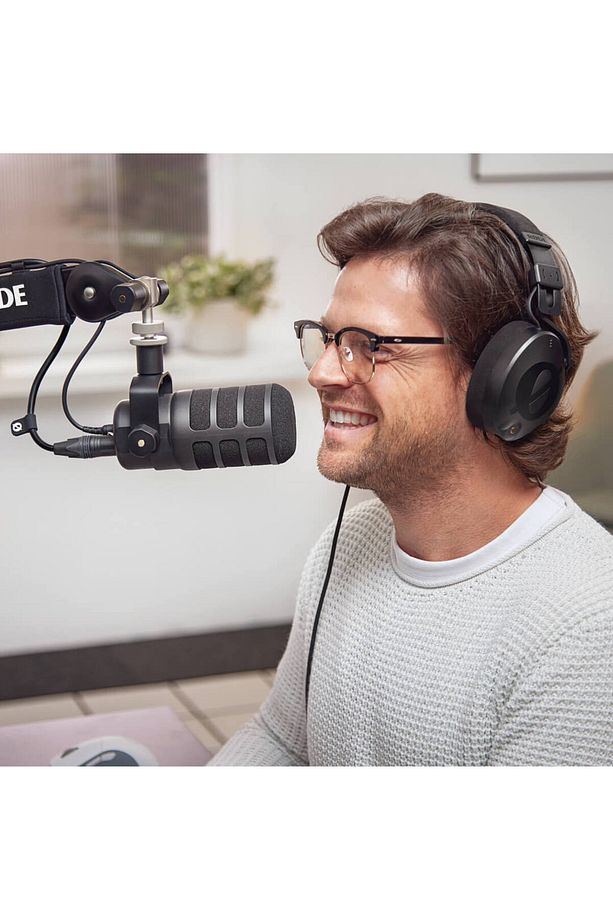 PodMic USB: Beyaz | Yeni Nesil Analog / USB Dinamik Podcast Mikrofonu - 2